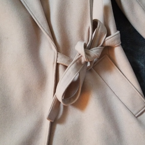 BANANA REPUBLIC Melton Wrap coat. New, unworn. PS - Picture 3 of 9